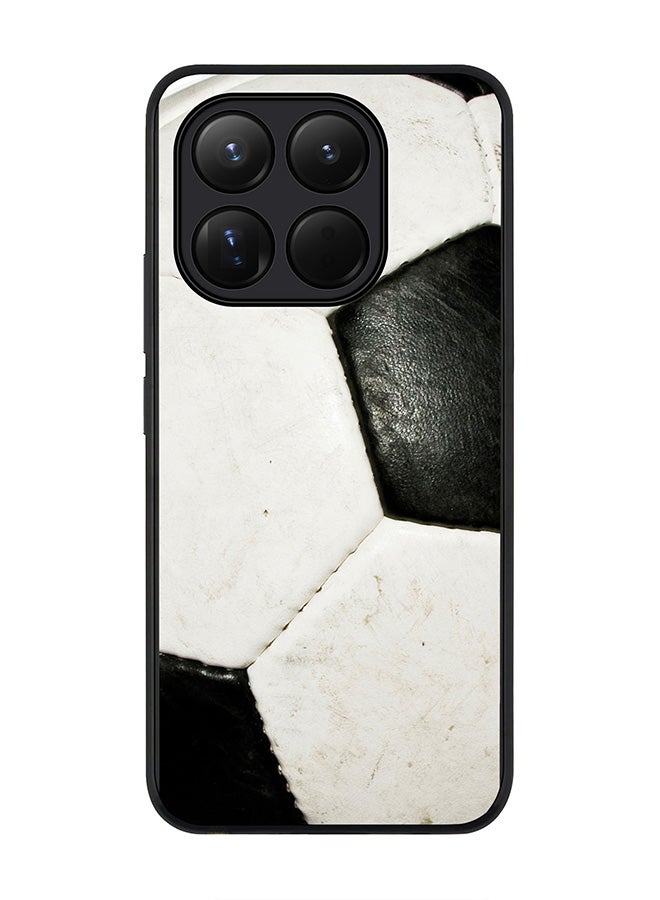 For Xiaomi 15T Case,Slim fit Camera Protection, Shockproof Thin Phone cover  - Football (Soccer Ball)